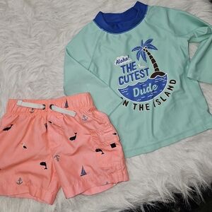 9 months Carter's swim